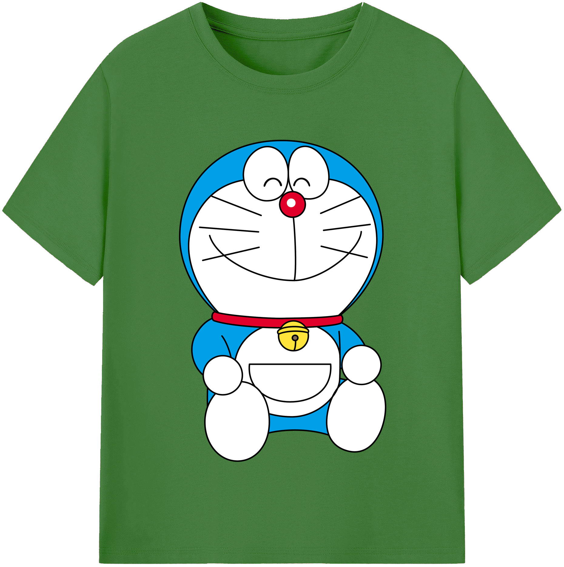 （画像用） ドラえもん Doraemon レディースカジュアルプリントTシャツ（綿100％）